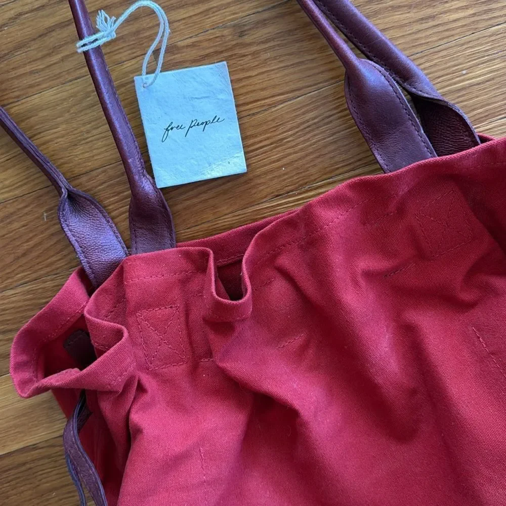 FREE PEOPLE  Daybreaker Tote - French Workwear